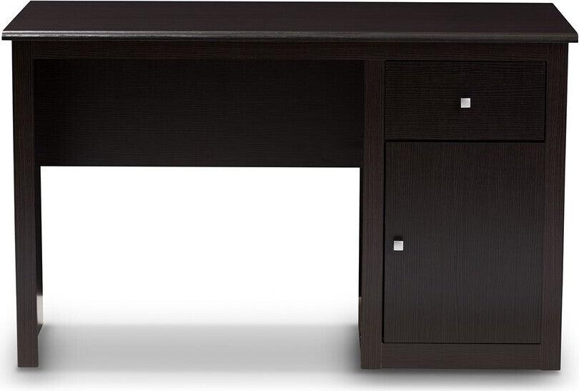 Wholesale Interiors Desks - Belora Modern And Contemporary Desk Wenge Dark Brown