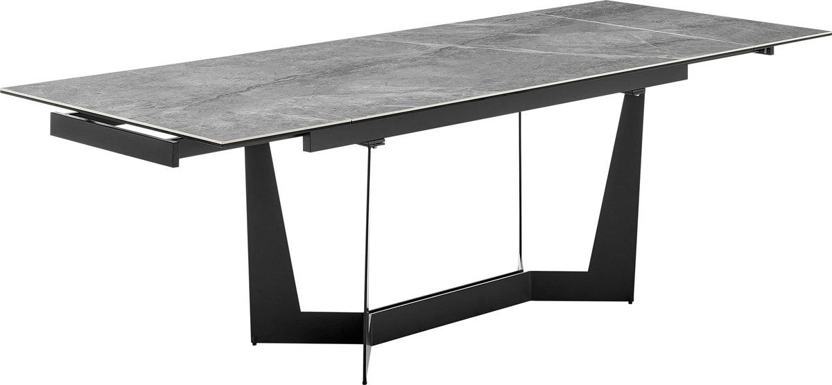 Euro Style Dining Tables - Mateo 95" Extension Table Gray