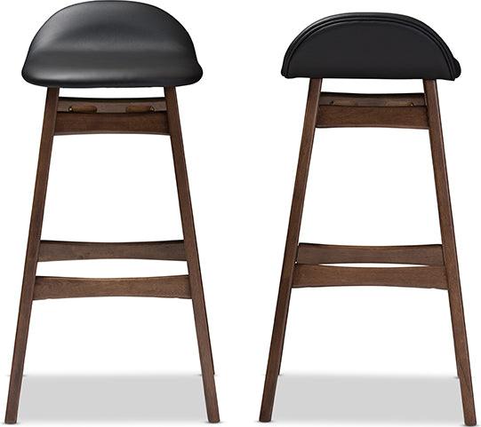 Wholesale Interiors Barstools - Bloom Bar Stool Black (Set of 2)