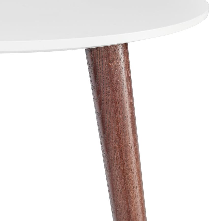 Euro Style Side & End Tables - Manon Round Side Table White