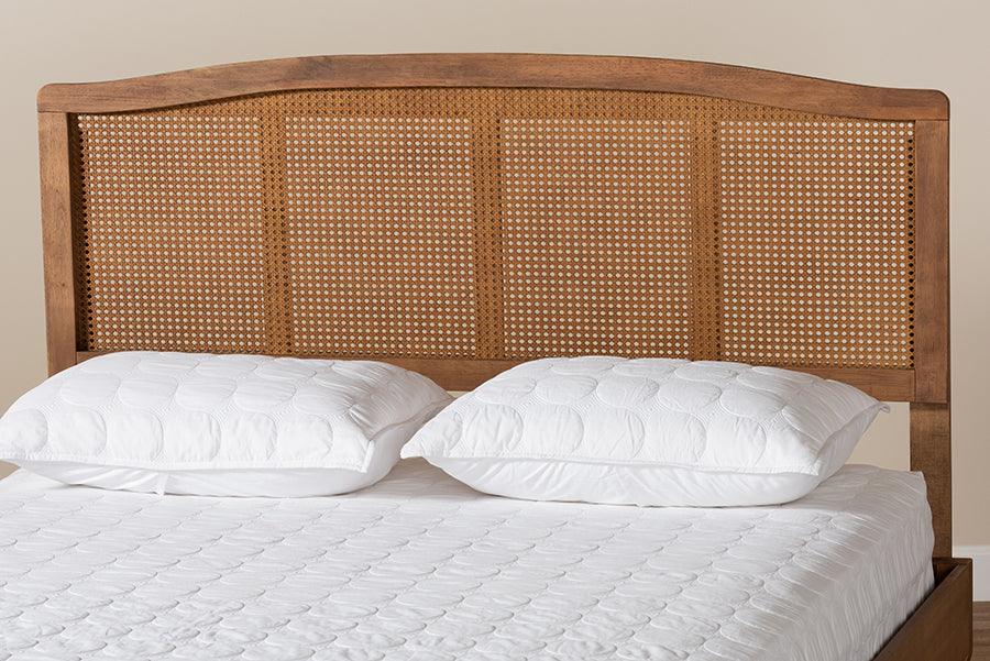 Wholesale Interiors Headboards - Marieke King Headboard Ash walnut