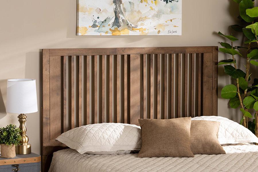 Wholesale Interiors Headboards - Harena Queen Headboard Ash Walnut