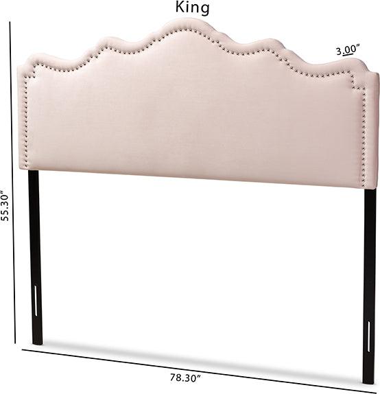 Wholesale Interiors Headboards - Nadeen Queen Headboard Light Pink