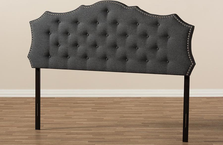 Wholesale Interiors Headboards - Aurora King Headboard Dark Gray