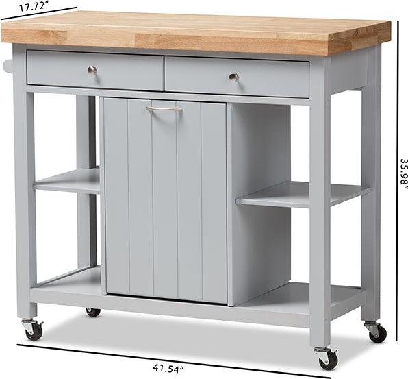 Shop Baxton Studio Hayward Coastal and Farmhouse Light Grey Wood