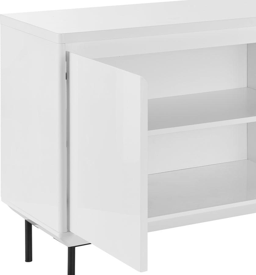 Euro Style Buffets & Sideboards - Saga 63-Inch Sideboard (16x63") White