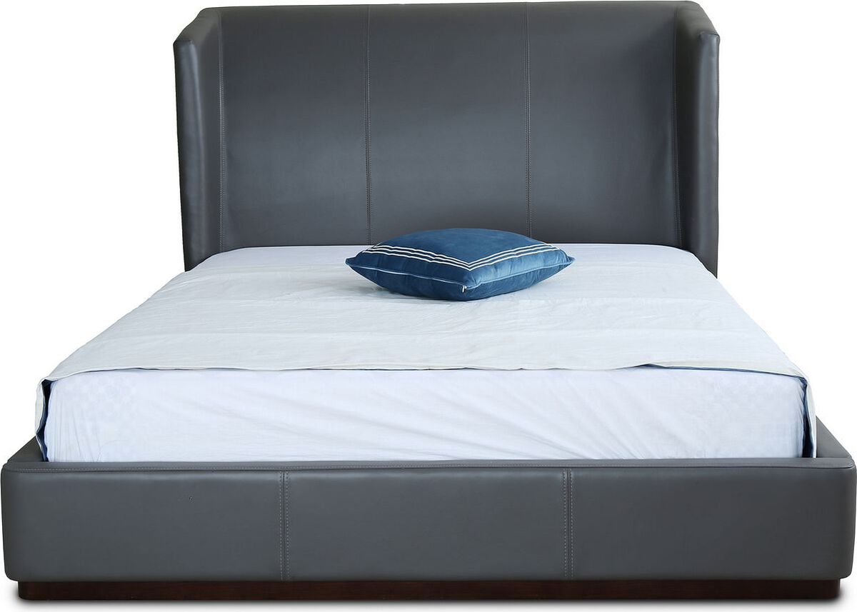 Manhattan Comfort Beds - Lenyx Graphite Full Bed