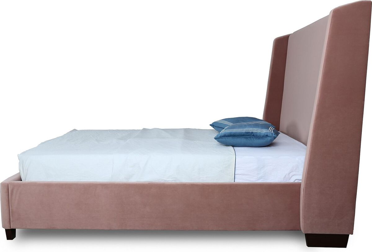 Manhattan Comfort Beds - Parlay Blush Queen Bed