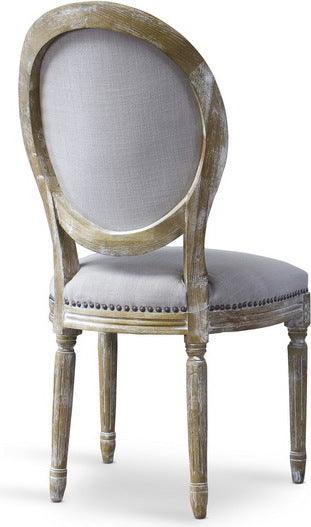 Shop Baxton Studio Clairette Wood Traditional French Accent Chair