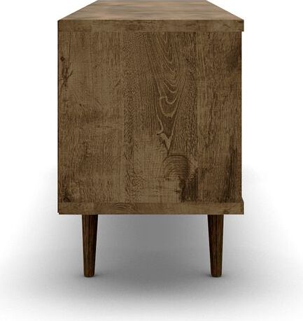 Manhattan Comfort TV & Media Units - Liberty 62.99" Mid-Century - Modern TV St& Rustic Brown