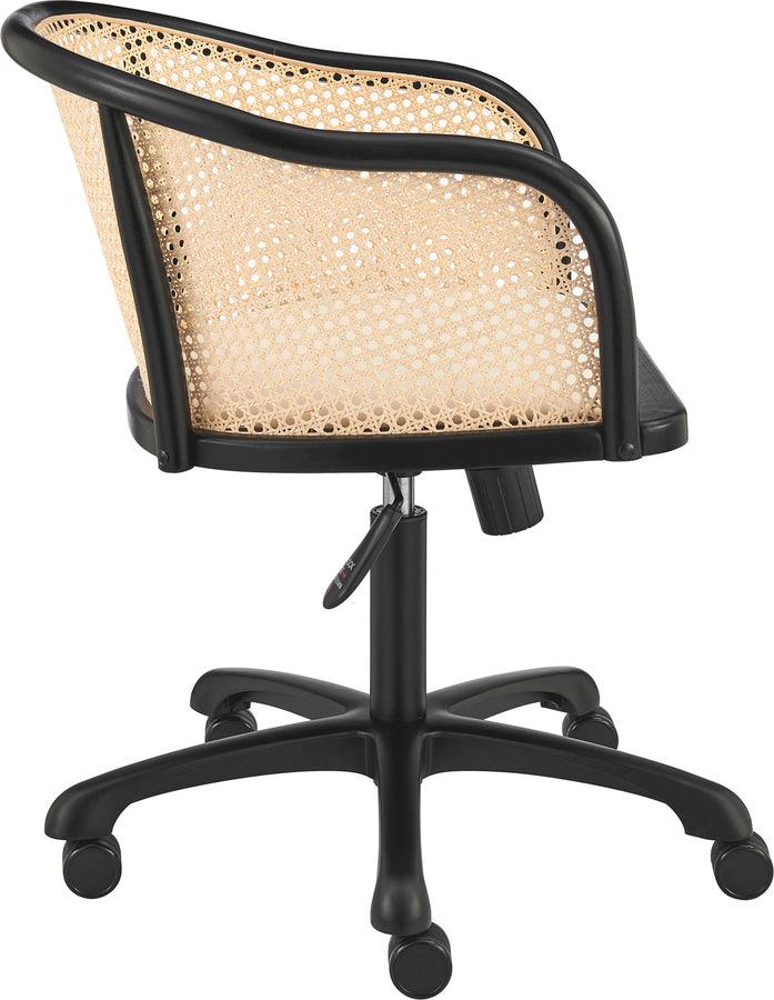 Euro Style Task Chairs - Elsy Office Chair Black