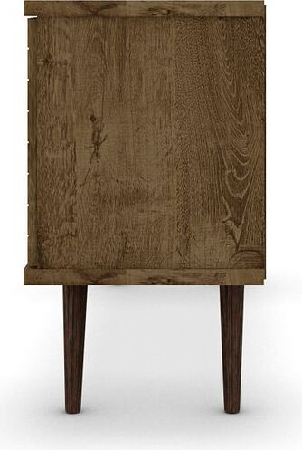 Manhattan Comfort TV & Media Units - Liberty 53.14" Mid-Century - Modern TV St& Rustic Brown