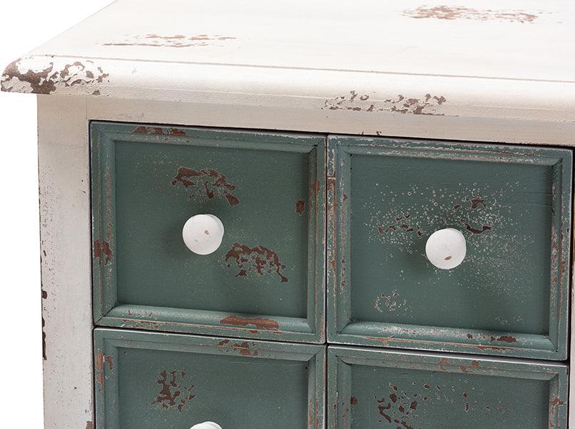 Vintage 5-Piece French Farmhouse Storage Cabinet Set