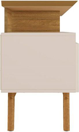 Manhattan Comfort TV & Media Units - Yonkers 70.86 TV Stand in Off White and Cinnamon