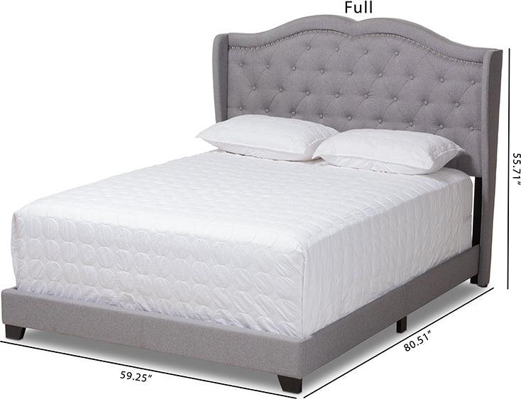 Wholesale Interiors Beds - Aden Full Bed Gray