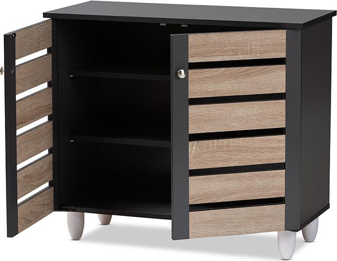 Shop Baxton Studio Gisela Modern and Contemporary Two Tone Oak and