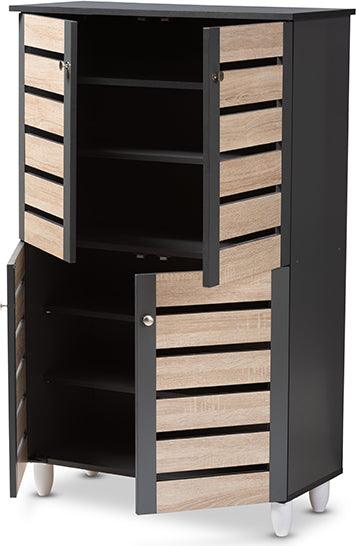 Shop Baxton Studio Gisela Modern and Contemporary Two Tone Oak and