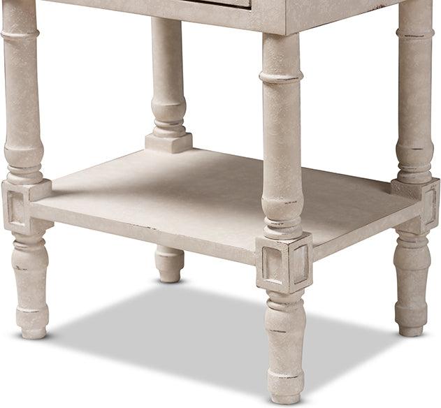 Wholesale Interiors Nightstands & Side Tables - Lenore Nightstand White