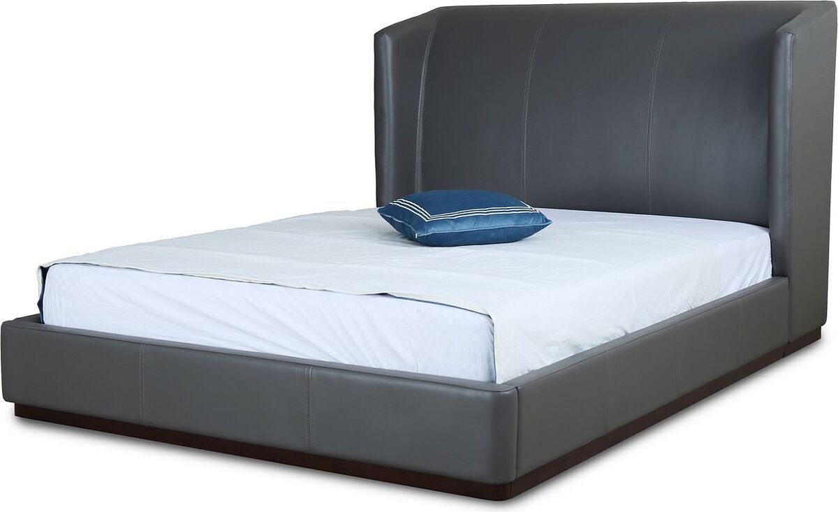 Manhattan Comfort Beds - Lenyx Graphite Full Bed