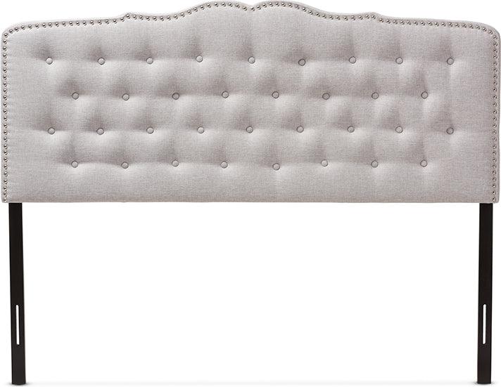 Wholesale Interiors Headboards - Lucy King Headboard Grayish Beige