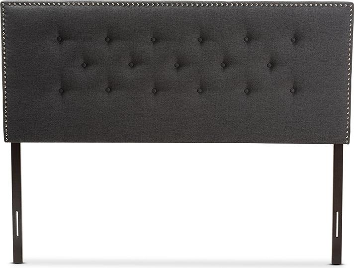 Wholesale Interiors Headboards - Windsor Full Headboard Dark Gray