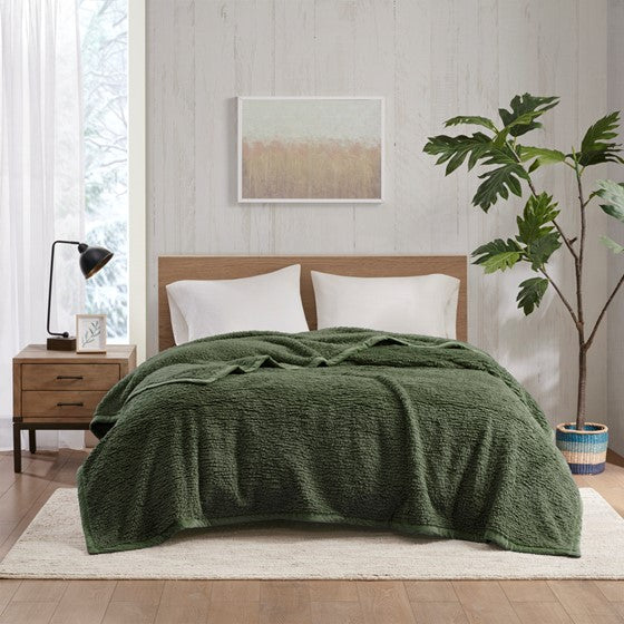 Green twin online blanket