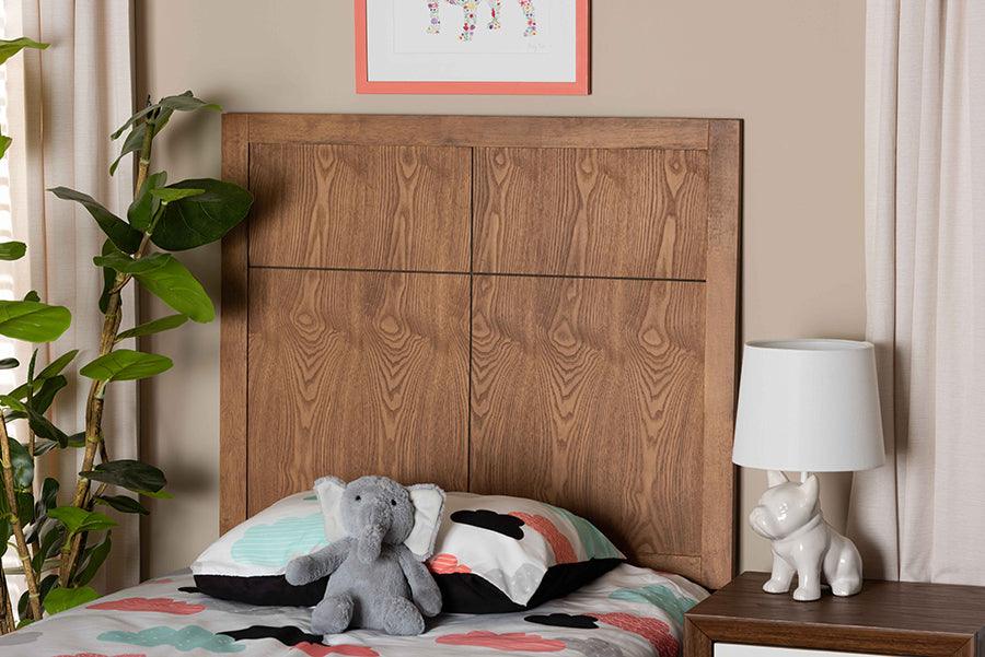 Wholesale Interiors Headboards - Monroe Twin Headboard Ash Walnut