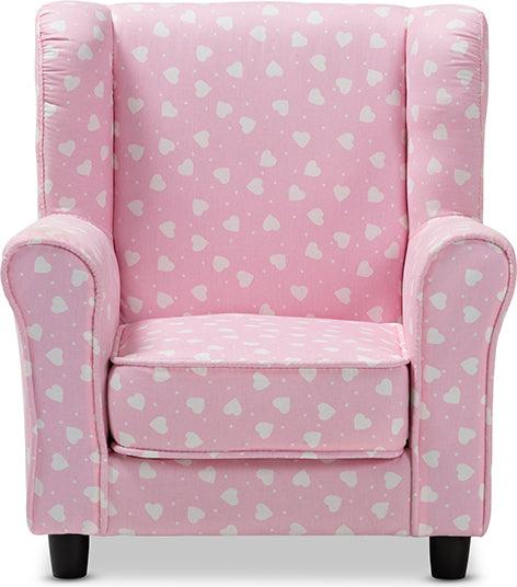 Pink 2025 patterned armchair