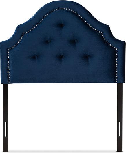 Wholesale Interiors Headboards - Cora Twin Headboard Royal Blue