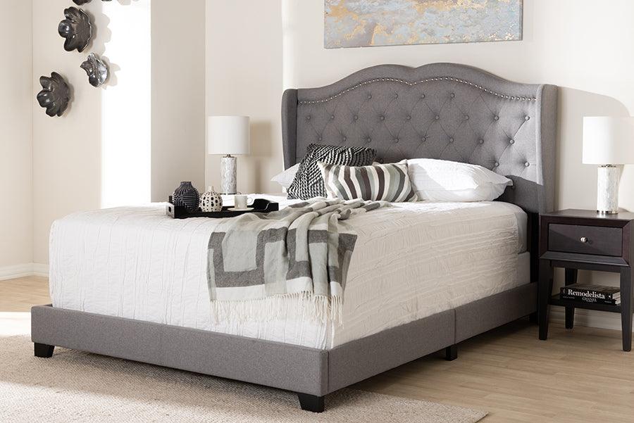 Wholesale Interiors Beds - Aden King Bed Gray