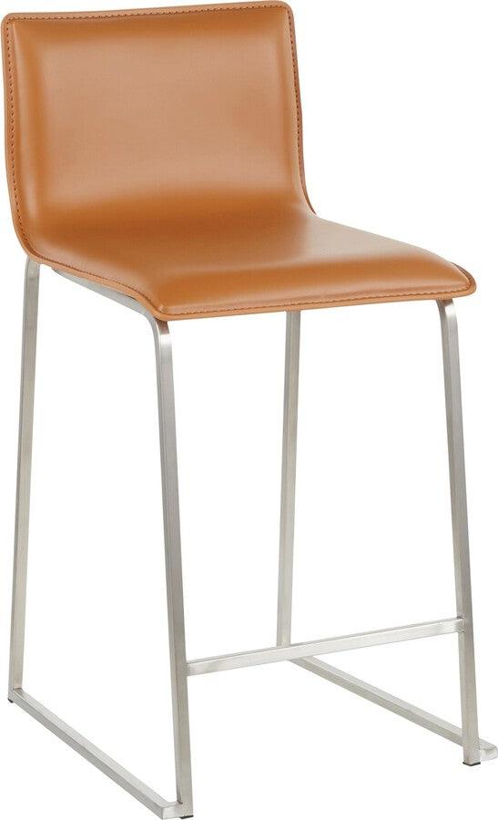 Camel leather bar online stools