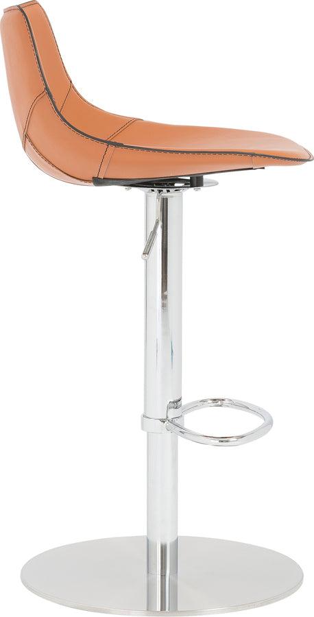 Cognac swivel bar discount stools