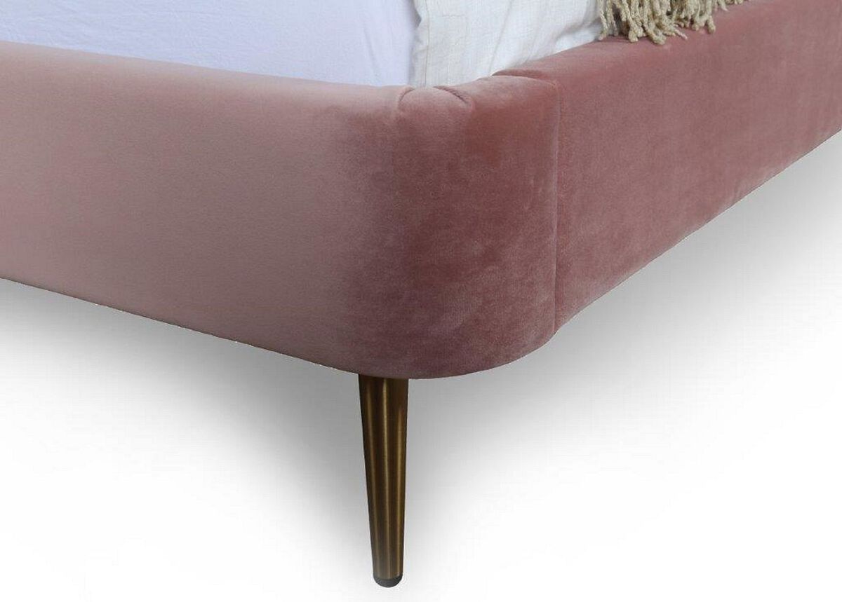 Manhattan Comfort Beds - Heather Queen Bed Blush