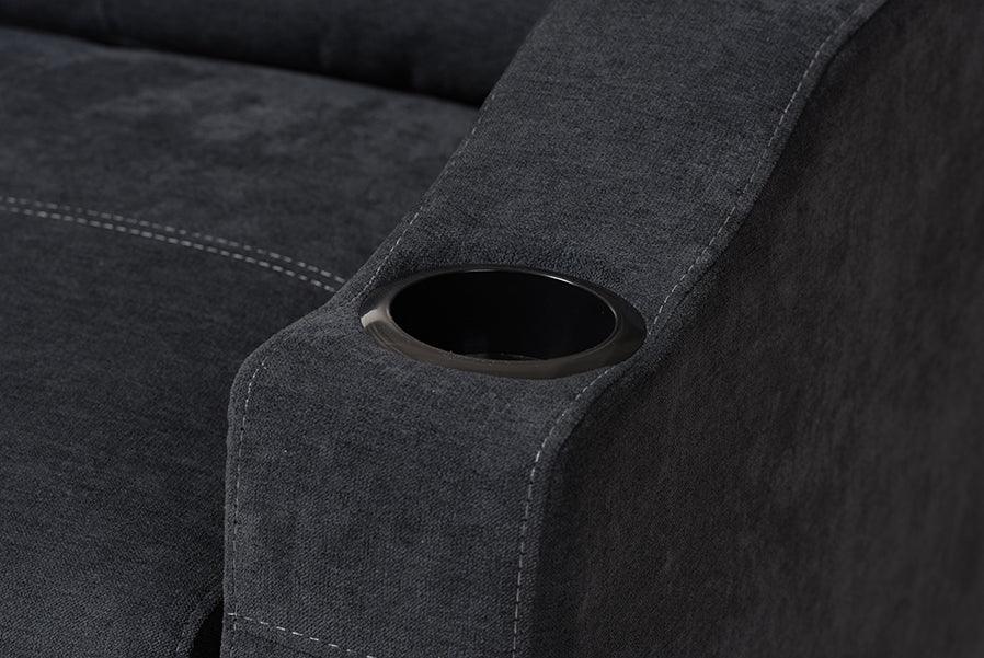 Shop Baxton Studio Lianna Modern And Contemporary Dark Grey Fabric