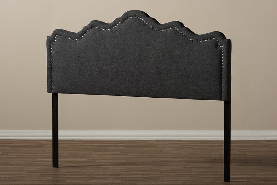 Wholesale Interiors Headboards - Nadeen King Headboard Dark Gray