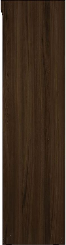 Manhattan Comfort Cabinets & Wardrobes - Mulberry 35.9 Open Double Hanging Modern Wardrobe Closet with 2 Hanging Rods in Brown