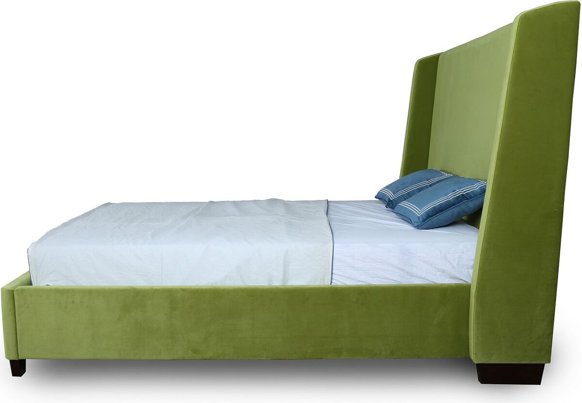 Manhattan Comfort Beds - Parlay Pine Green Full Bed