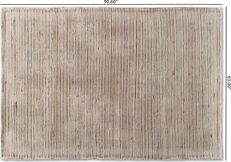 Wholesale Interiors Indoor Rugs - Finsbury Modern and Contemporary Multi-Colored Hand-Tufted Wool Blend Area Rug