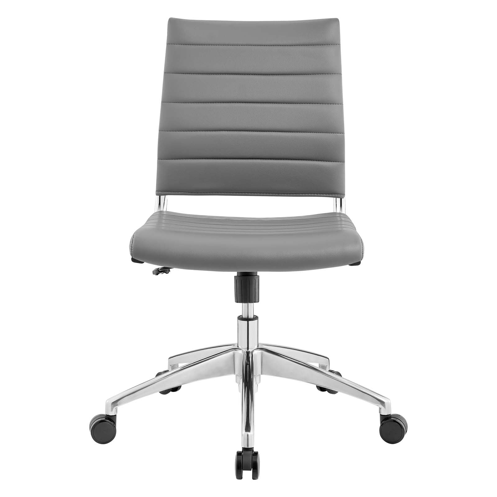 Modway Task Chairs - Jive Armless Mid Back Office Chair Gray