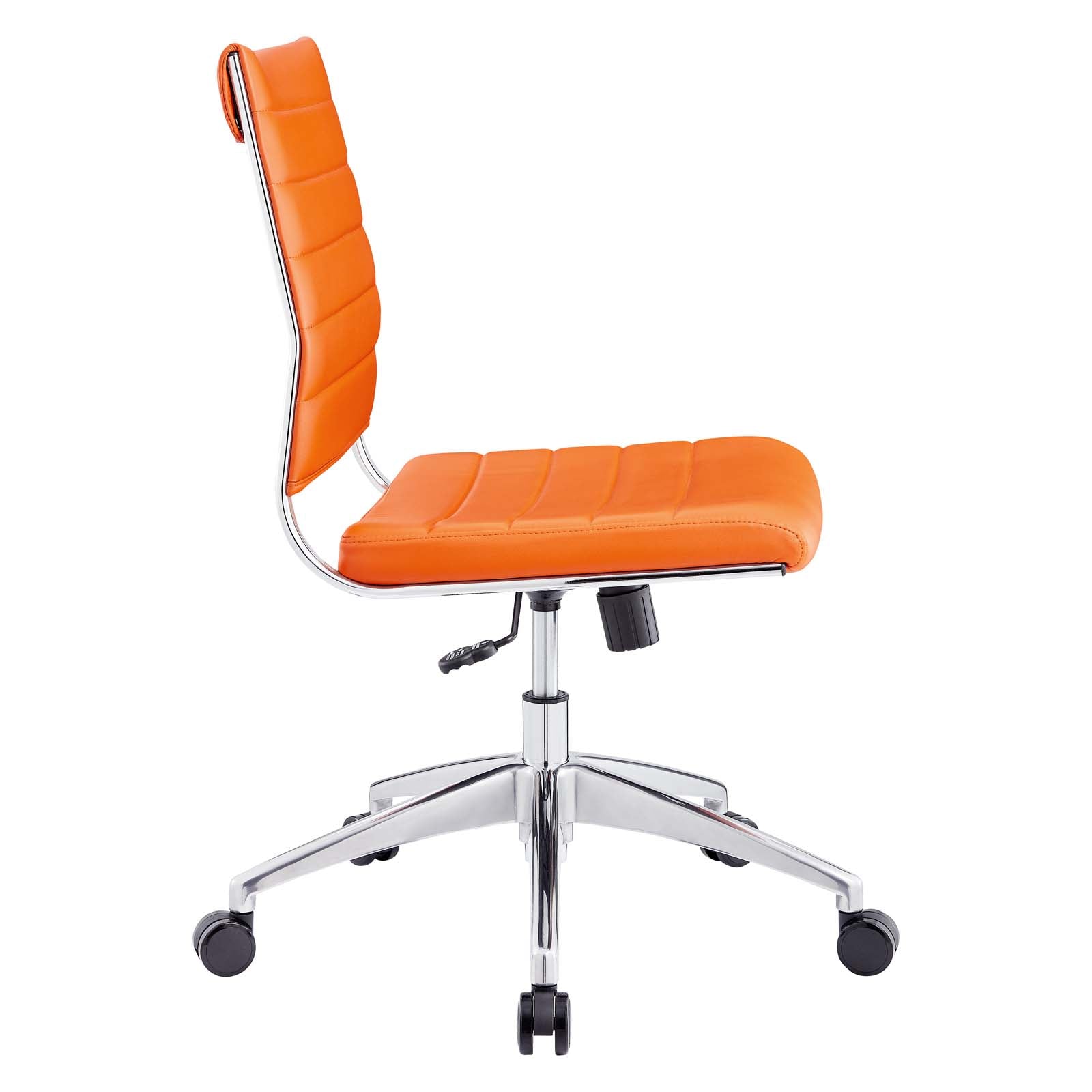 Modway Task Chairs - Jive Armless Mid Back Office Chair Orange