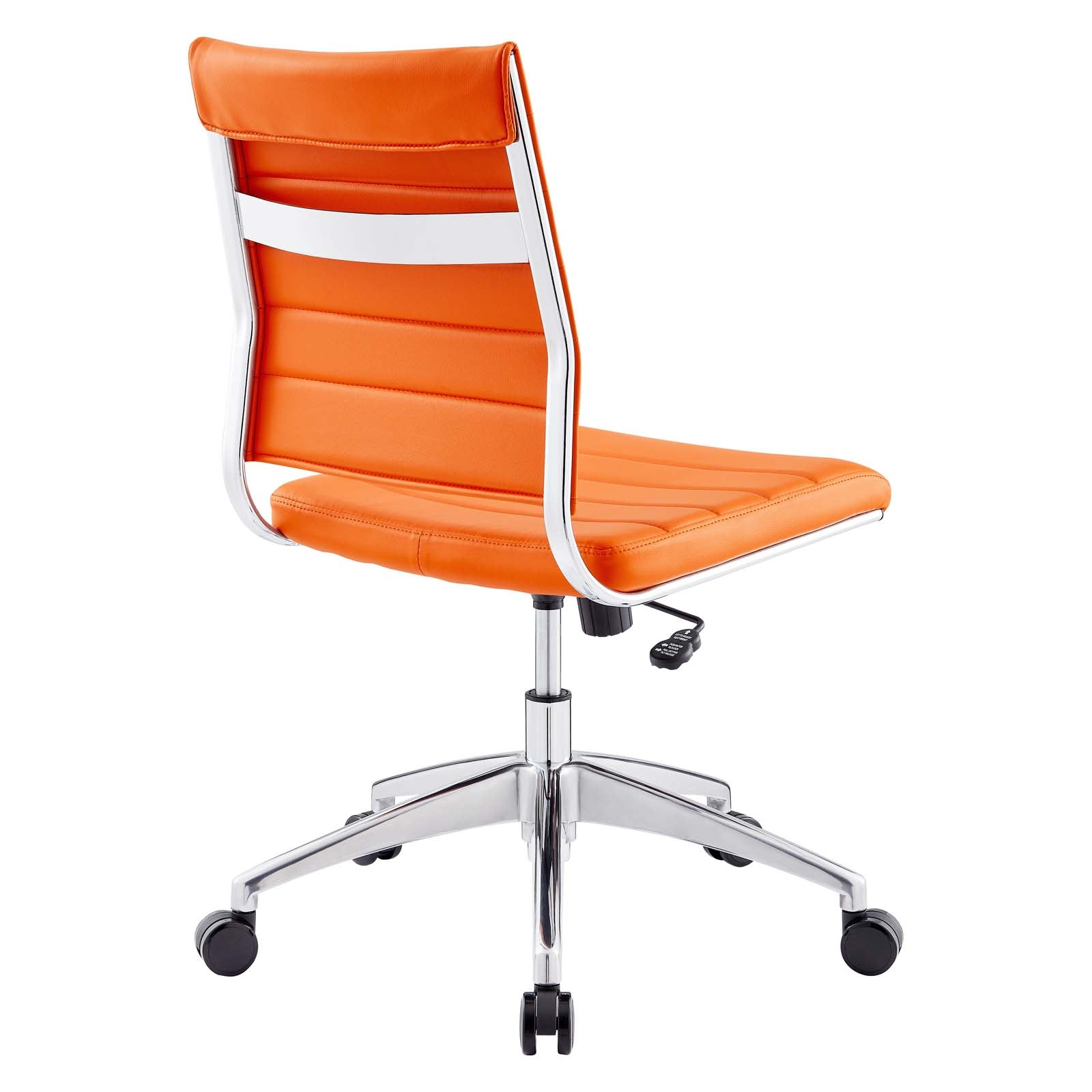 Modway Task Chairs - Jive Armless Mid Back Office Chair Orange