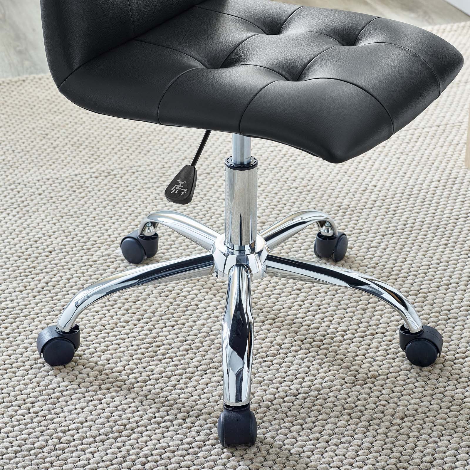 Backless desk online chairs