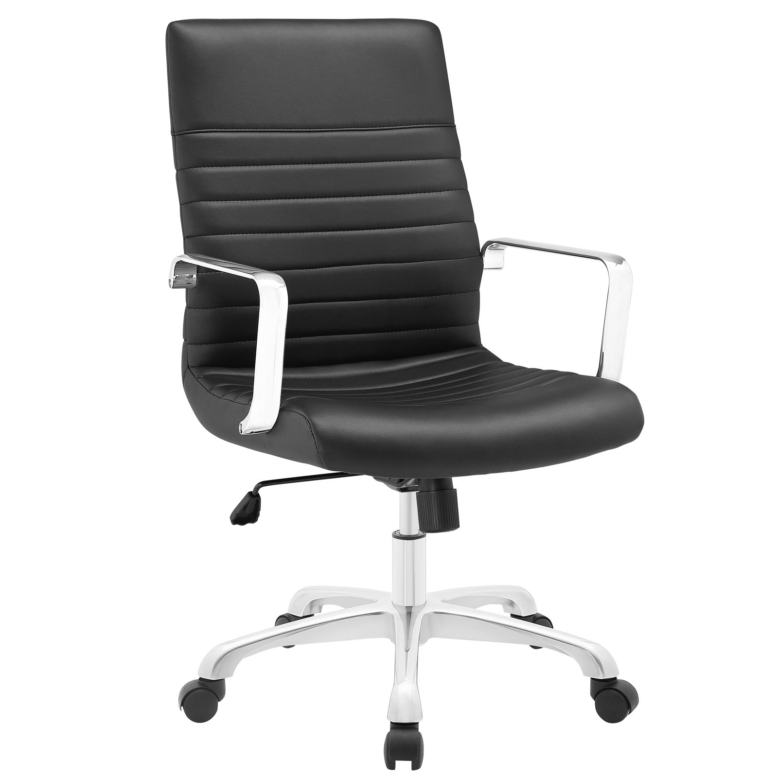 Modway Task Chairs - Finesse Mid Back Office Chair Black