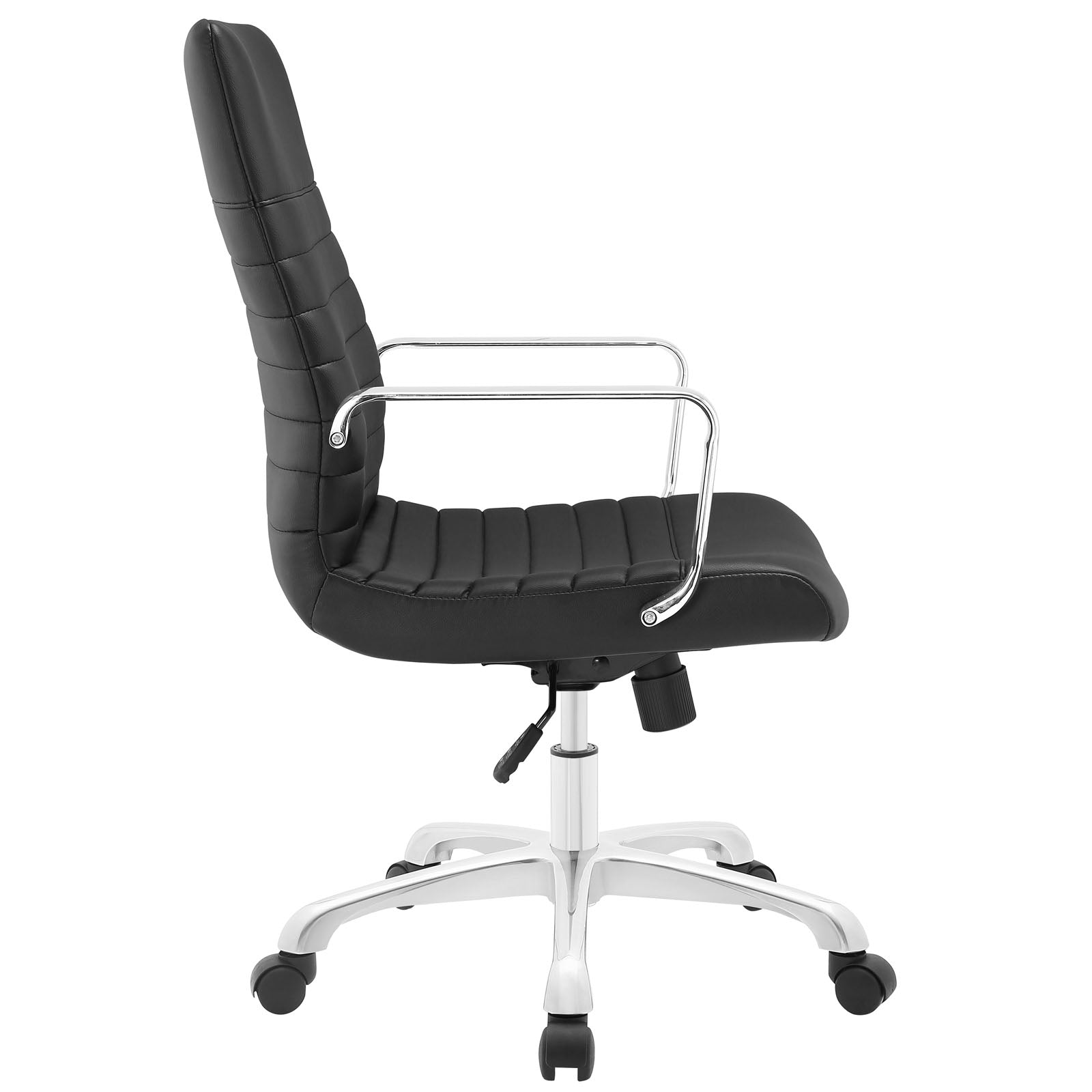 Modway Task Chairs - Finesse Mid Back Office Chair Black