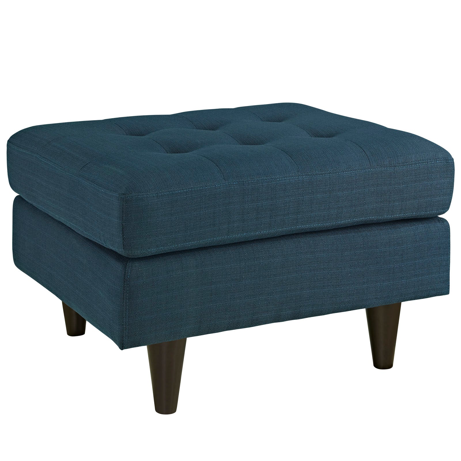 Modway Ottomans & Stools - Empress Upholstered Fabric Ottoman Azure