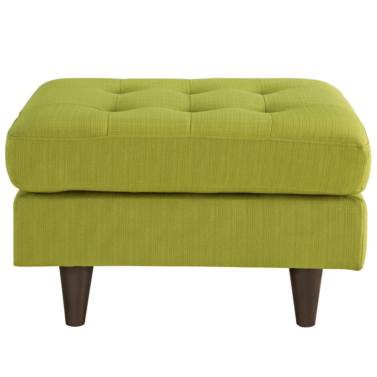 Modway Ottomans & Stools - Empress Upholstered Fabric Ottoman Wheatgrass