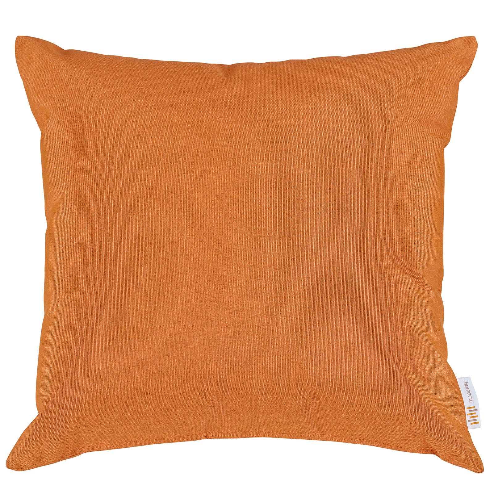 Buy Convene Outdoor Patio Pillow Orange Set of 2 All Weather Fabric Cushions