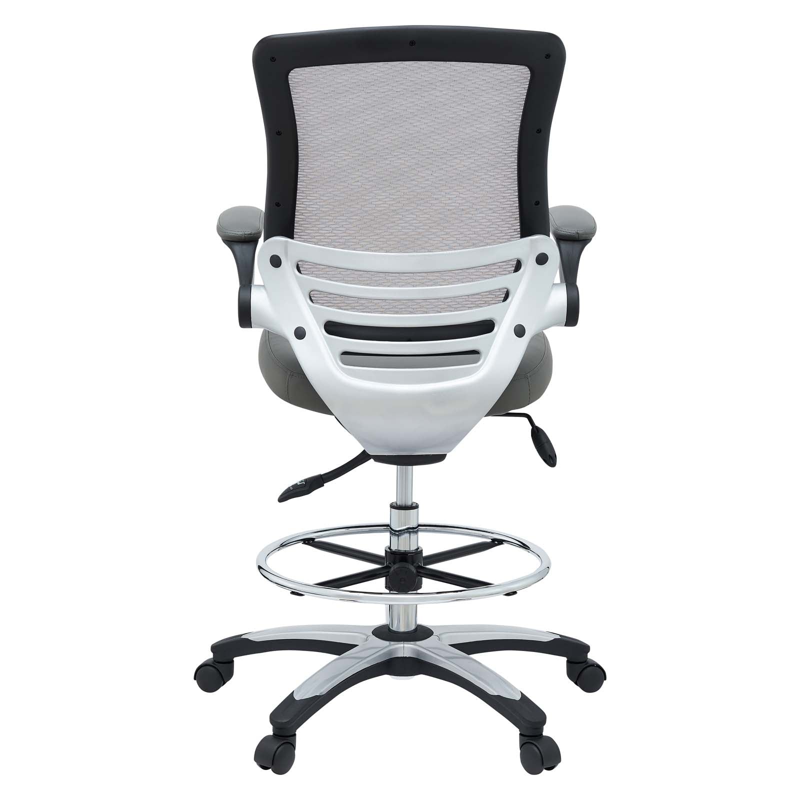 Modway Task Chairs - Edge Drafting Chair Gray