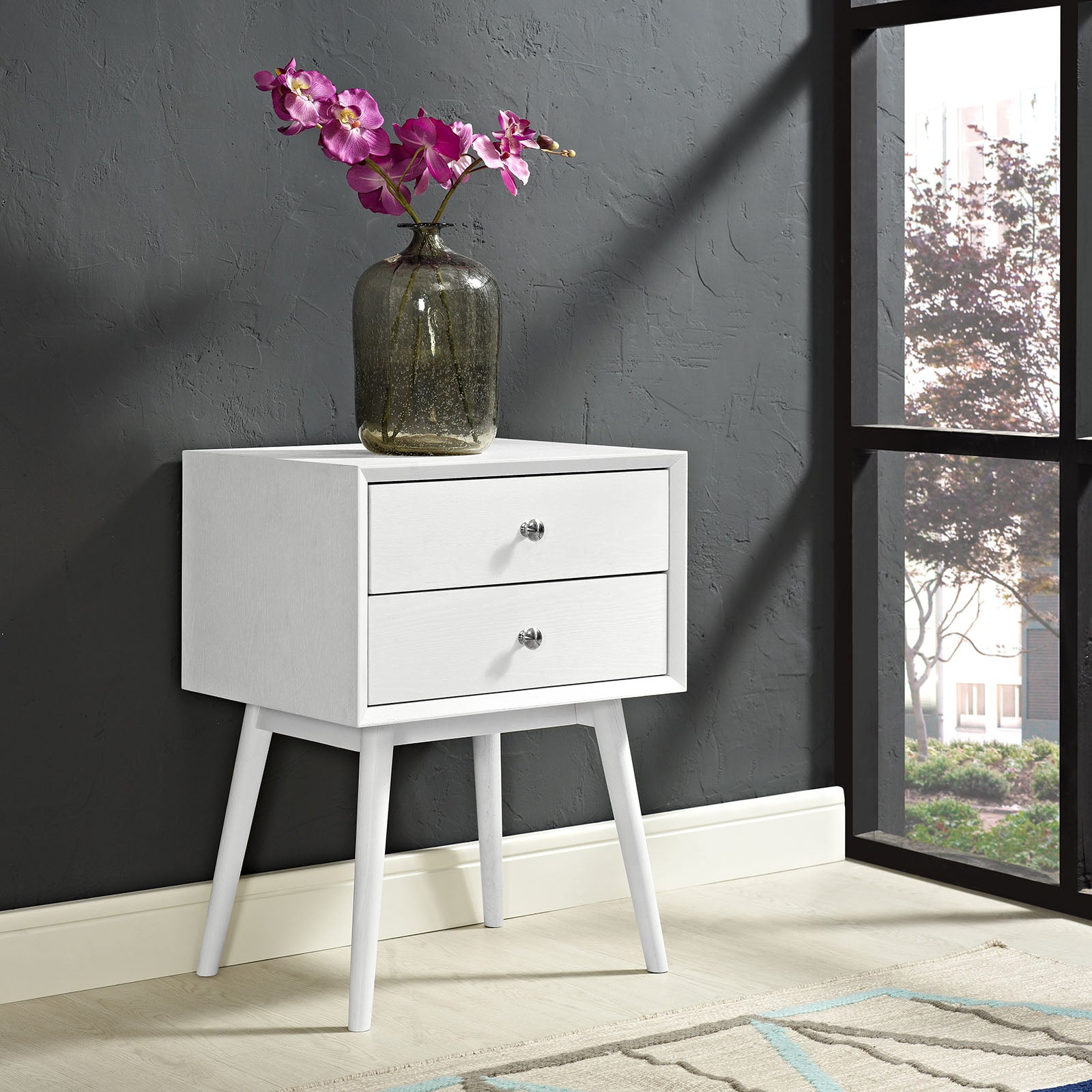 Modway Nightstands & Side Tables - Dispatch Nightstand White