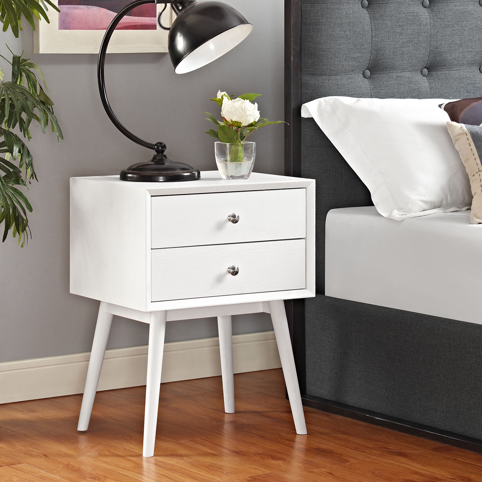 Modway Nightstands & Side Tables - Dispatch Nightstand White